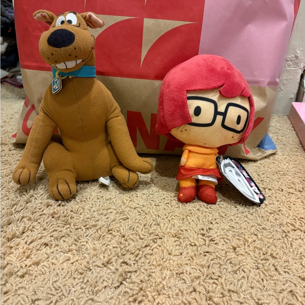 Scooby-Doo and Velma Plush Toys